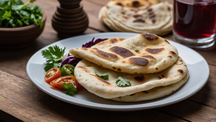 Image Naan, traditional Indian food 11