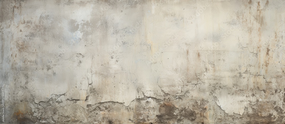 Poster Aged concrete wall with a textured effect serving as a building feature creates interesting backgrounds for copy space images