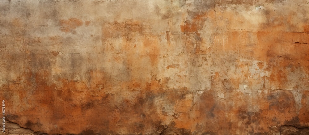 Poster Old wall with a textured surface providing ample copy space image