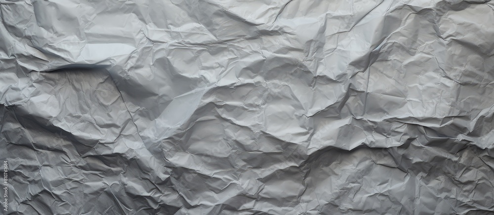Aufkleber an image featuring a crumpled gray paper texture reminiscent of aged and weathered documents. creati