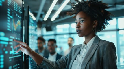 Professional Analyzing Digital Data