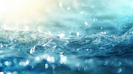 Sea water background. Close-up view.