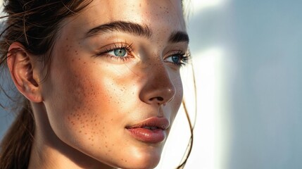 Skincare and Beauty Advertisement Background.