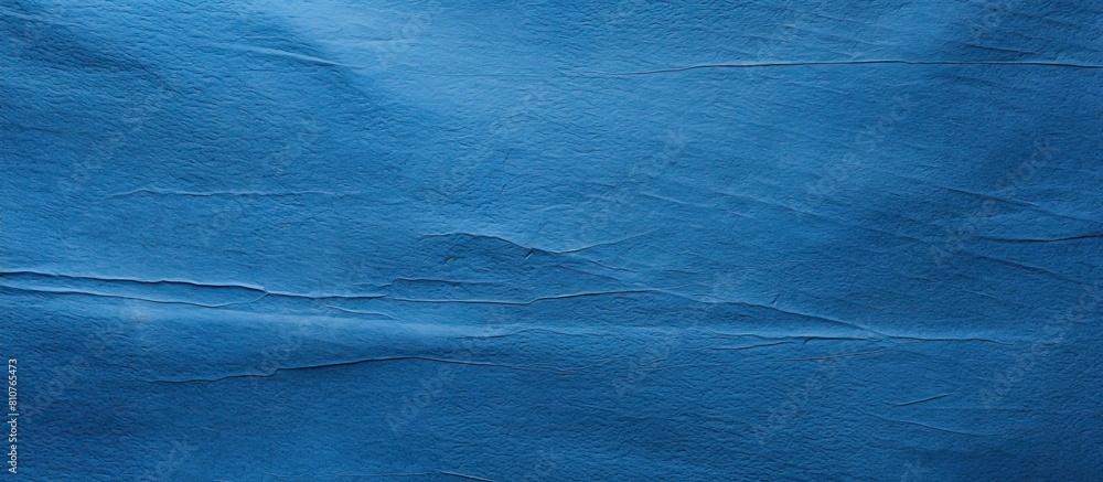 Fototapete An abstract macro image capturing a blue paper with a textured background Perfect for use as a copy space image