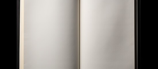 A notebook with a white background is displayed as a copy space image