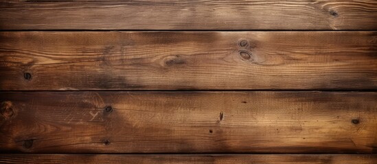 Naklejka premium An image of an aged wooden board with empty space for text or images. Creative banner. Copyspace image