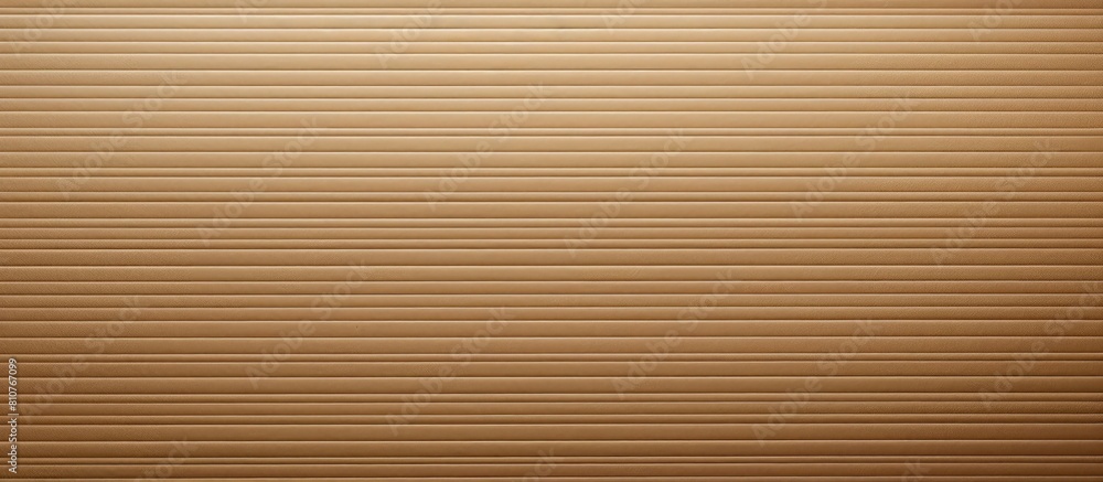 Poster a background of corrugated cardboard with empty space for adding an image. creative banner. copyspac