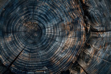 Fototapeta premium Natural wood texture with modern development Wood background. view from above. 