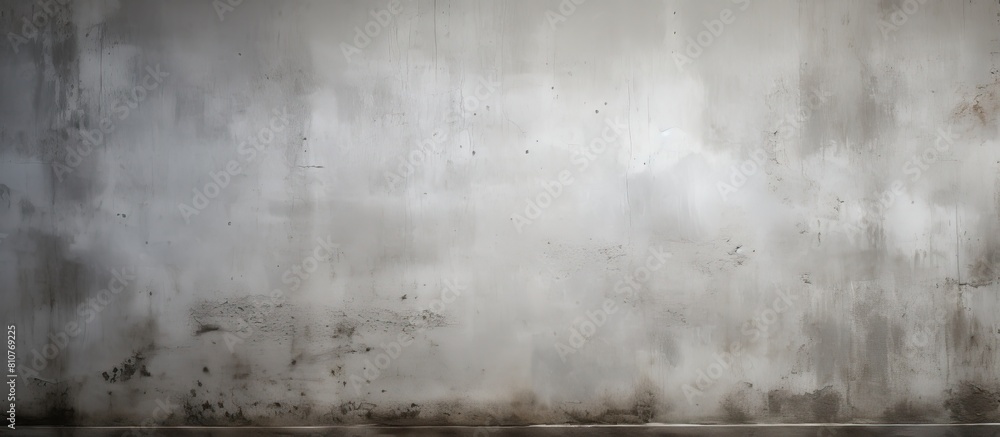 Aufkleber an aged concrete wall serving as a backdrop for a copy space image