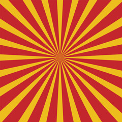 Sunburst retro radial background with sun ray. vector design.