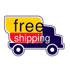 Free Shipping Sticker
