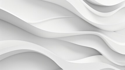 abstract white wavy background