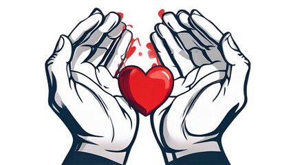 heart in hands
