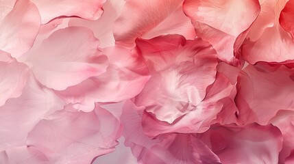 Watercolor design with layered rose pink petals, their gradient hues flowing elegantly to set a tone of romance and intimacy