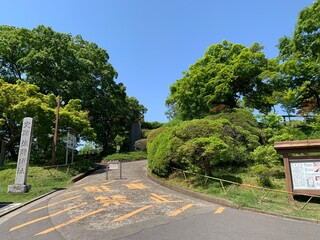 佐野城跡の景色