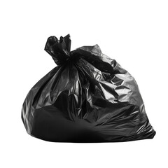 Classic Black Garbage Bag for Everyday Waste Disposal