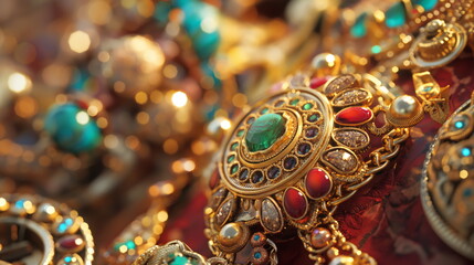 Exquisite handmade jewelry in artisan markets