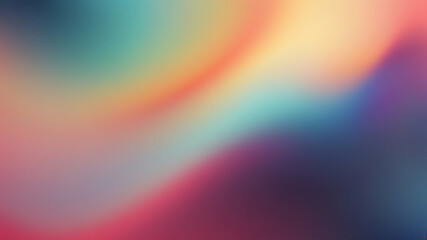 Obraz premium Create a blurry abstract gradient with colors #00b8f4 to #ffa67a.
