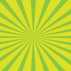 Sunburst retro radial background with sun ray. vector design.