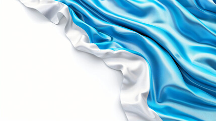 Flag of Bavaria on white background
