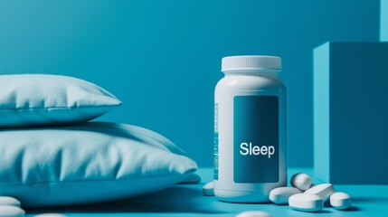 Sleep Aid Pills and Comfort Pillows for Restful Sleep