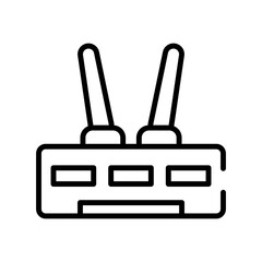 Wifi Router Lineart