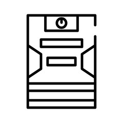 CPU Computer Lineart