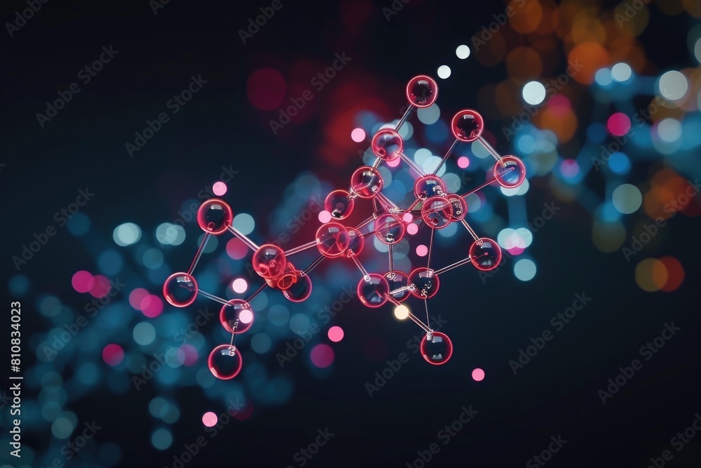 Poster close up of bubbles on a dark background. suitable for abstract backgrounds