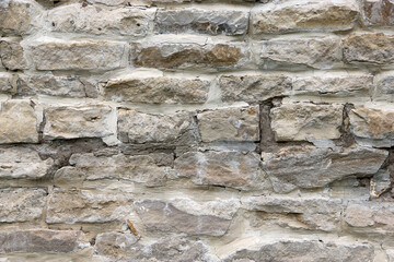Old antique stone wall texture
