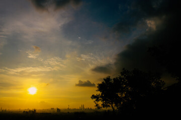 Sunset from the Kuala Lumpur City View