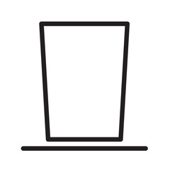 Glass Line Icon