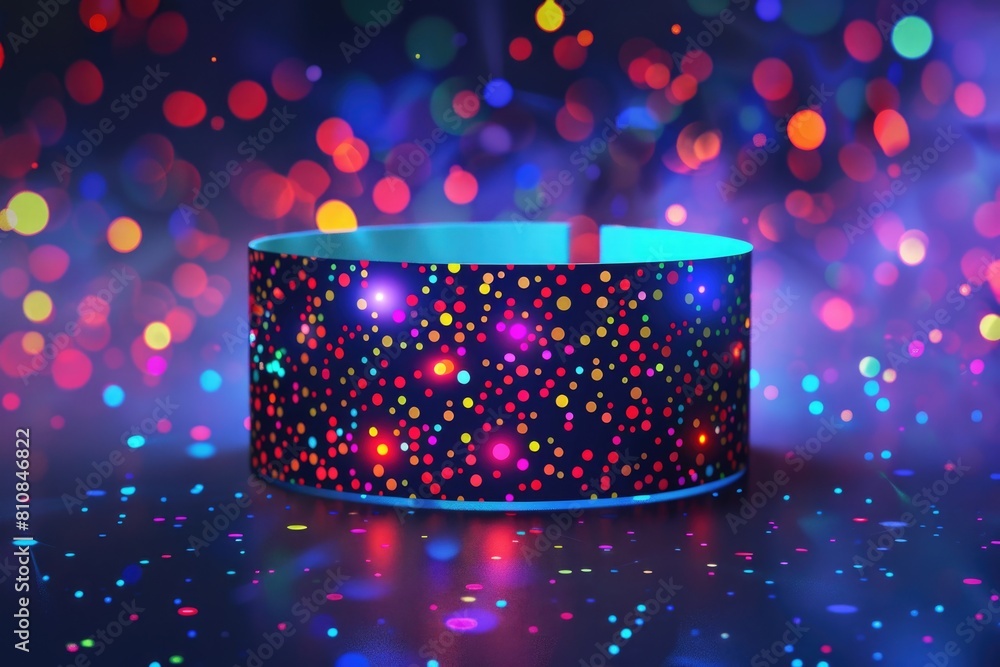 Aufkleber A brightly lit candle sitting on a table. Perfect for adding warmth and ambiance to any setting