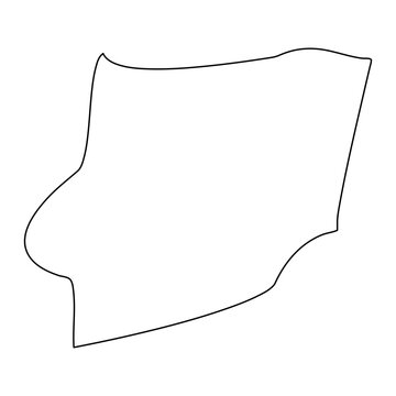 recommend clip art: Pieta District map, administrative division of Malta. Vector illustration.