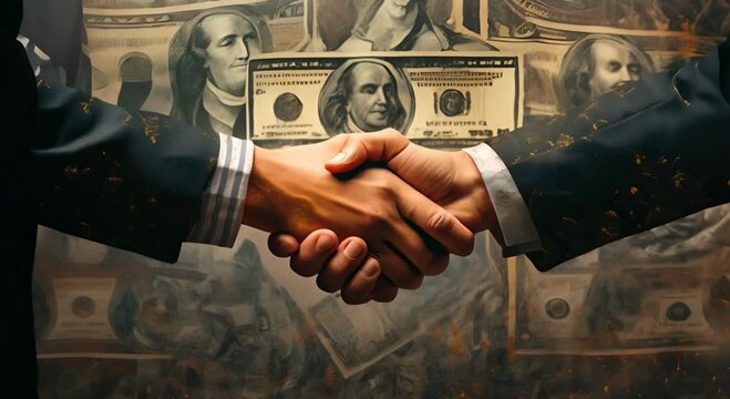 photo on business theme, photo-realistic style, economy, deals, hands