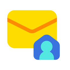 Editable email, work, home, mailing vector icon. Remote work, job, profession, freelance. Part of a big icon set family. Perfect for web and app interfaces, presentations, infographics, etc