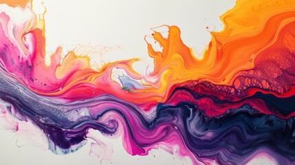 An abstract background with swirling patterns of vibrant colors