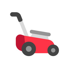 Editable landmower vector icon. Gardening, landscaping, horticulture. Part of a big icon set family. Perfect for web and app interfaces, presentations, infographics, etc