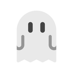 Editable horror game, ghost, thriller vector icon. Video game, game elements. Part of a big icon set family. Perfect for web and app interfaces, presentations, infographics, etc