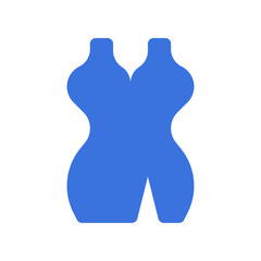 Editable cocktail dress vector icon. Clothing, fashion, apparel. Part of a big icon set family. Perfect for web and app interfaces, presentations, infographics, etc