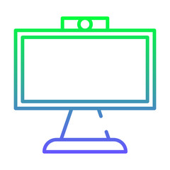 PC Monitor Gradient Linear