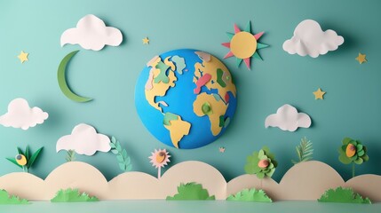 Explore the exciting world of paper art with your family promoting eco friendliness and celebrating World Environment Day while saving the Earth