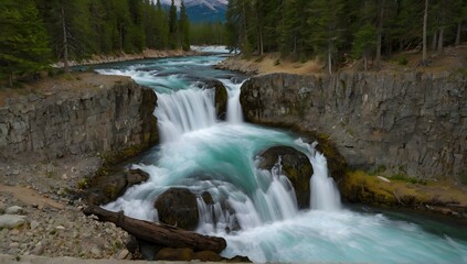 Obraz premium Columbia falls montana