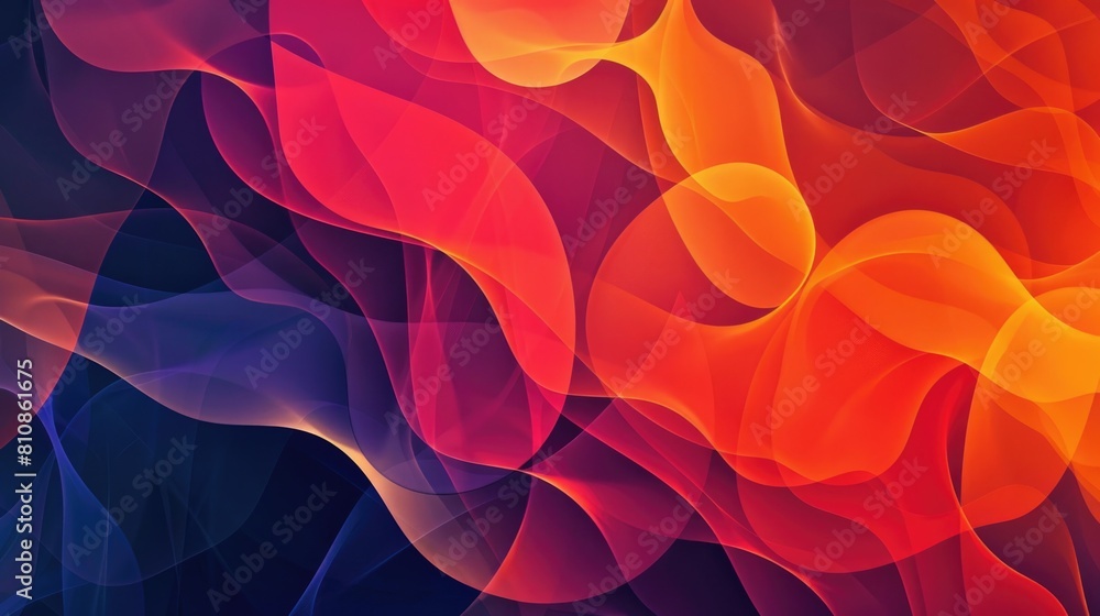 Poster a vibrant and detailed close-up of a colorful abstract background. perfect for various design projec