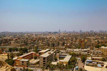 View of the city of Cairo