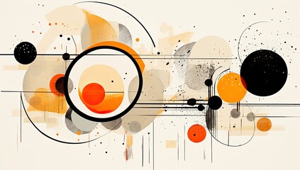 Ripple Effect: Abstract Concentric Circles Creating Dynamic Background