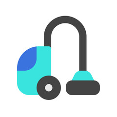 Editable vacuum cleaner vector icon. Part of a big icon set family. Perfect for web and app interfaces, presentations, infographics, etc