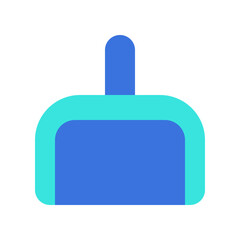 Editable dustpan vector icon. Part of a big icon set family. Perfect for web and app interfaces, presentations, infographics, etc