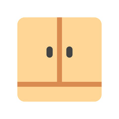 Editable cupboard, cabinet, vector icon. Part of a big icon set family. Perfect for web and app interfaces, presentations, infographics, etc