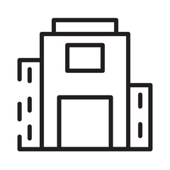 Office Work Job Line Icon