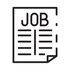 Applying Job Work Line Icon